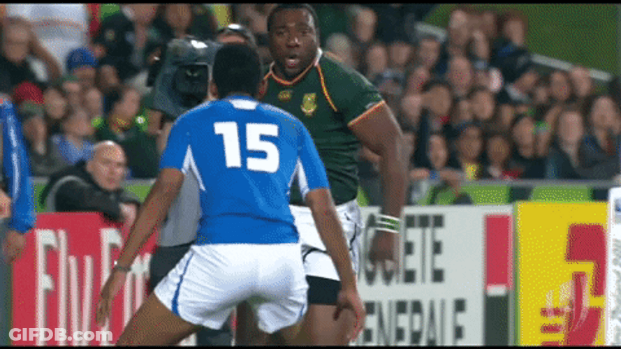 Namibia Rugby World Cup Tackle GIF