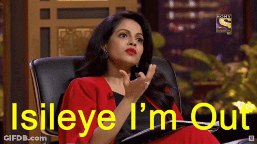 Namita Thapar I'm Out GIF