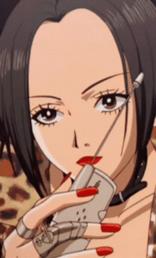 Nana Anime Nana Osaki Holding Walky Talky GIF