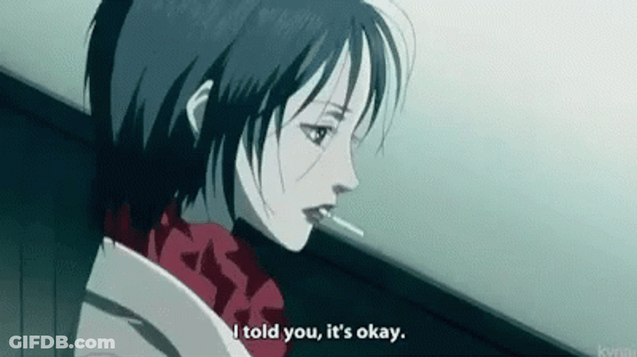 Nana Anime Nana Osaki Smoking Said Its Okay GIF