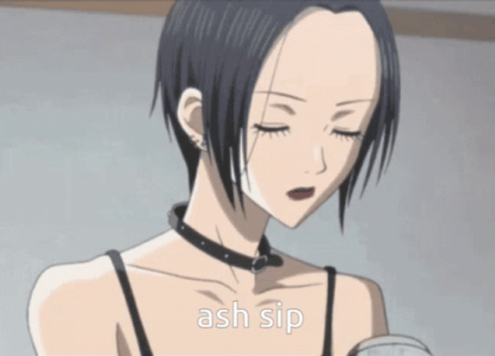 Nana Anime Osaki Drinking Alcohol GIF