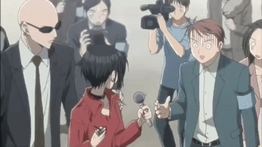 Nana Anime Osaki Shocked The People GIF
