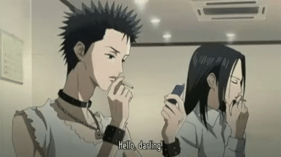 Nana Anime Shinichi Okazaki Calling His Darling GIF