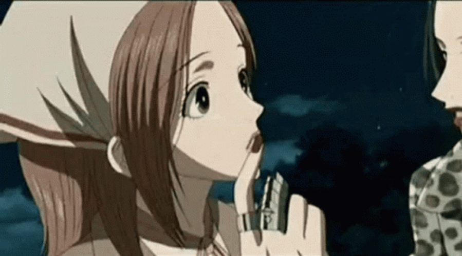 Nana Komatsu Got A Kiss From Another Girl GIF