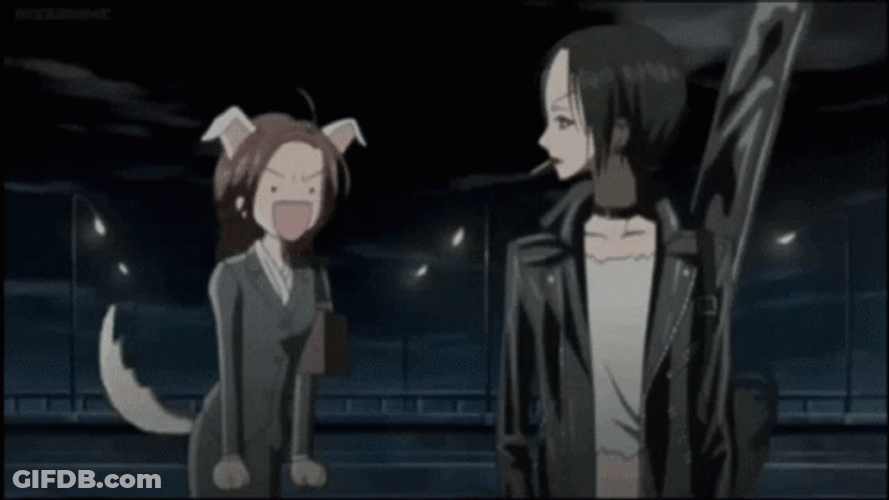 Nana Komatsu Turn Into A Dog GIF