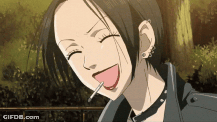 Nana Osaki Loud Laughing GIF