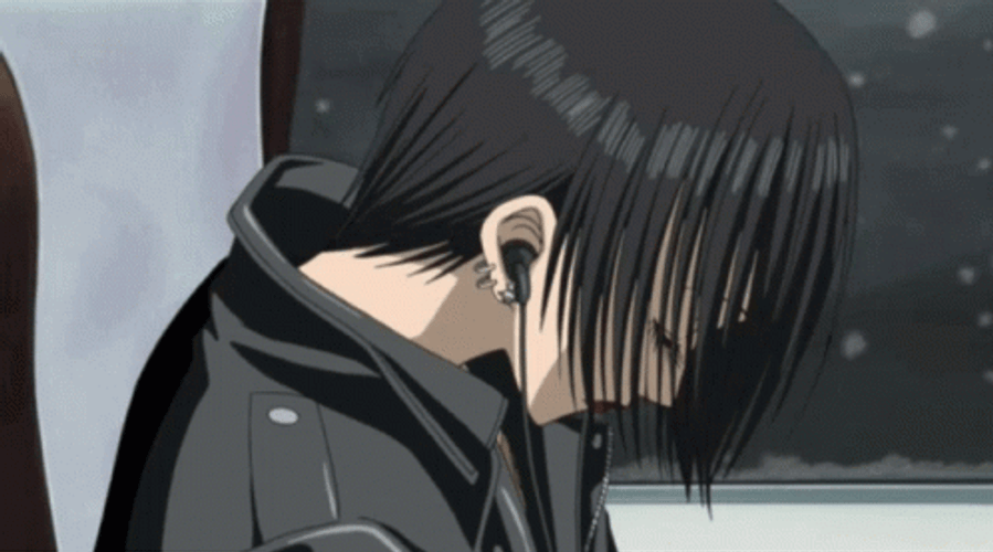 Nana Osaki Sleep While Listening Music GIF
