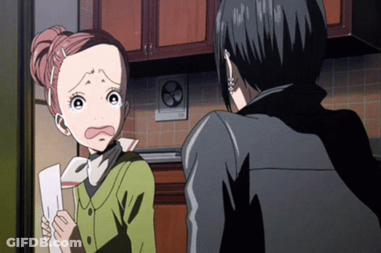Nana Osaki Teasing Hachi GIF