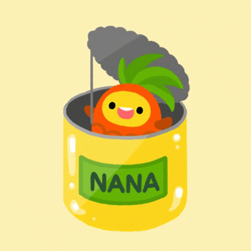 Nana Pineapple In The Can GIF