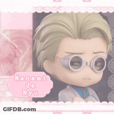 Nanami De Nyu With Pink Border GIF