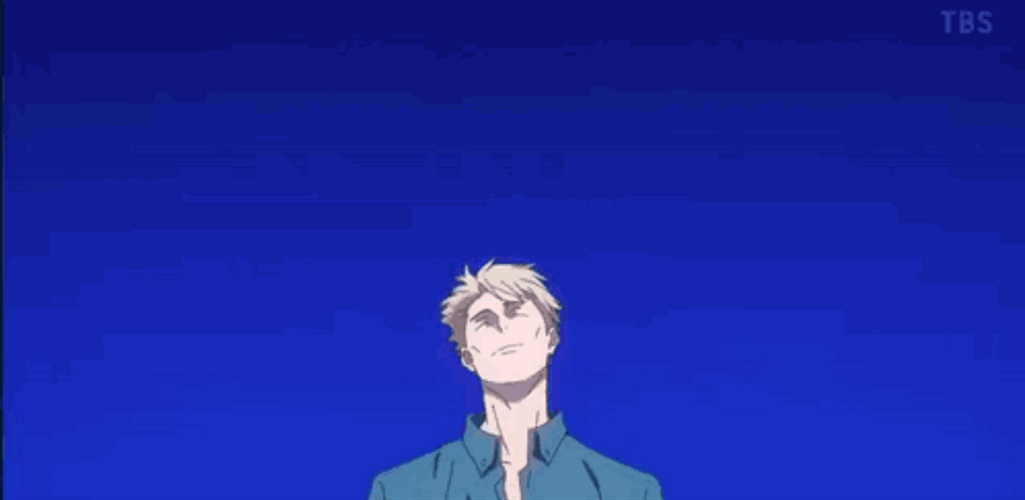 Nanami Kento Bkue Color GIF