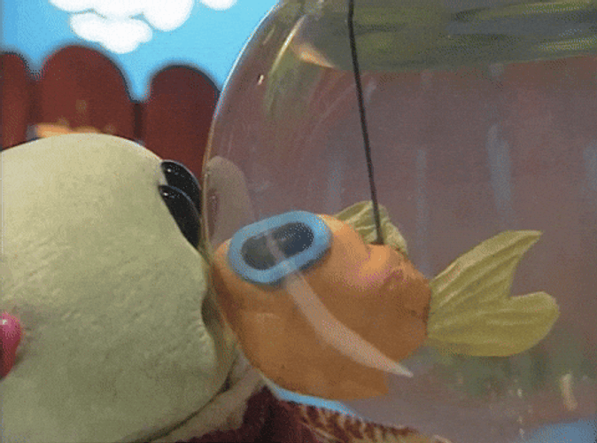 Nanas Kissing Fish Meme GIF