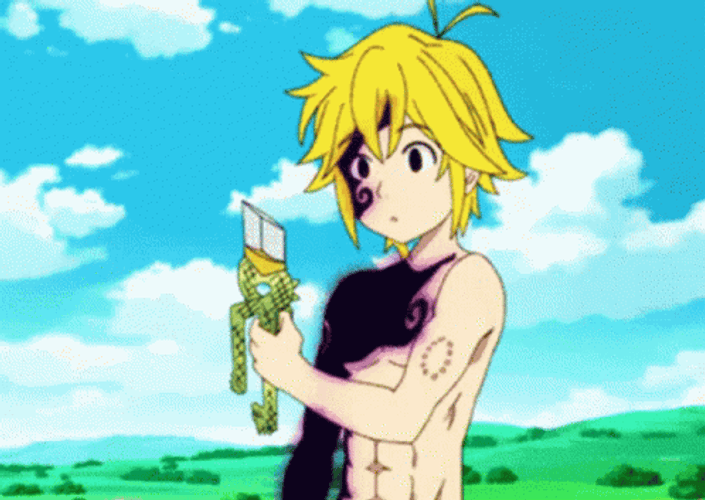 Nanatsu No Taizai Manga Meliodas GIF