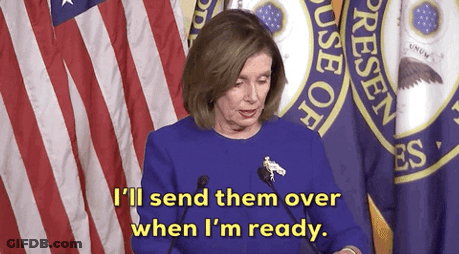 Nancy Pelosi Ill Send Them Over When Ready GIF