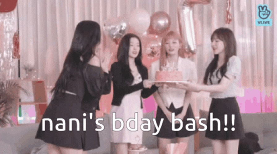 Nani B-Day Bash Blowing Candle GIF