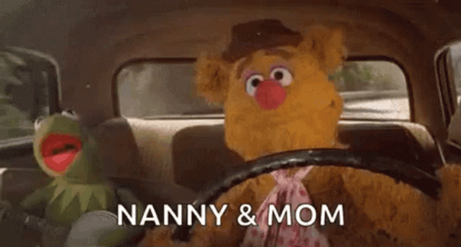 Nanny And Mom Muppets GIF