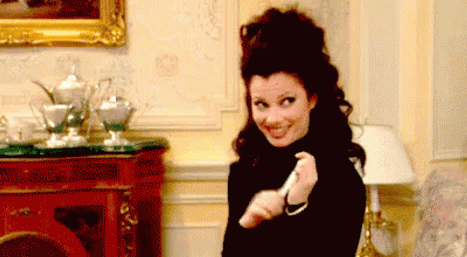 Nanny Fran Yes Wink GIF