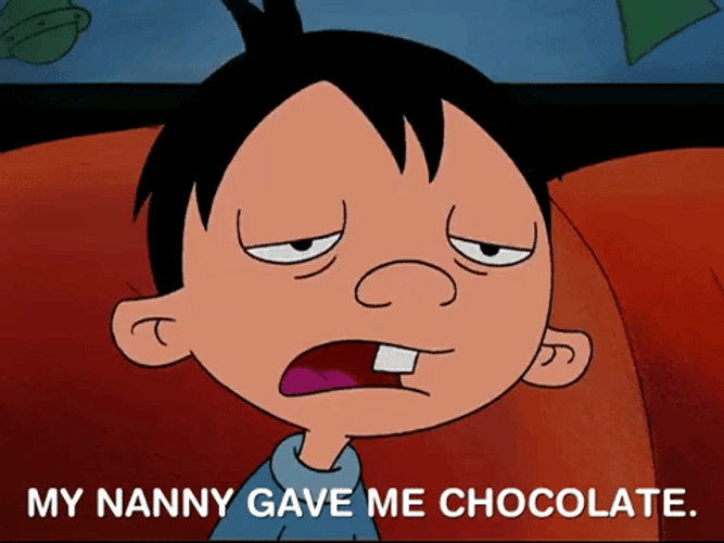 Nanny Gave Chocolate GIF
