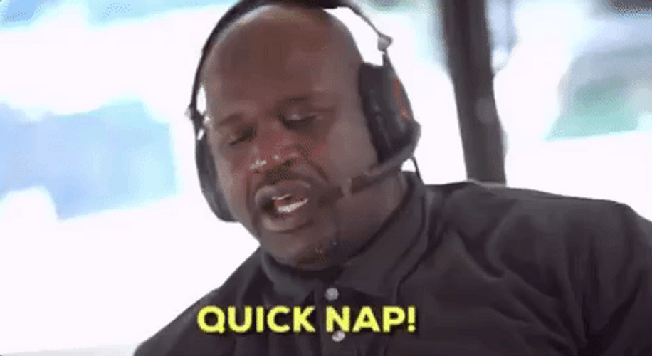 Nap Quick Shaquille O Neal GIF