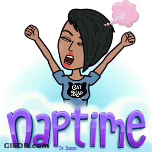 Nap Time Let's Go Sleepy GIF