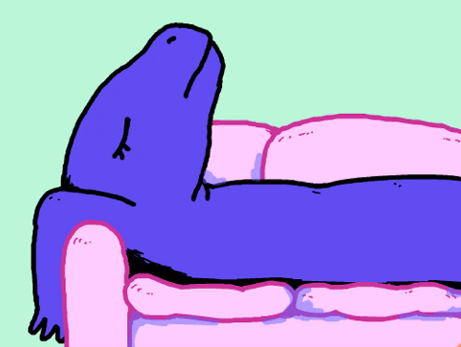 Nap Tired Dinosaur Cartoon GIF