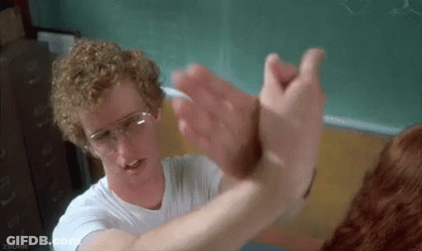 Napoleon Dynamite Bird Landed GIF