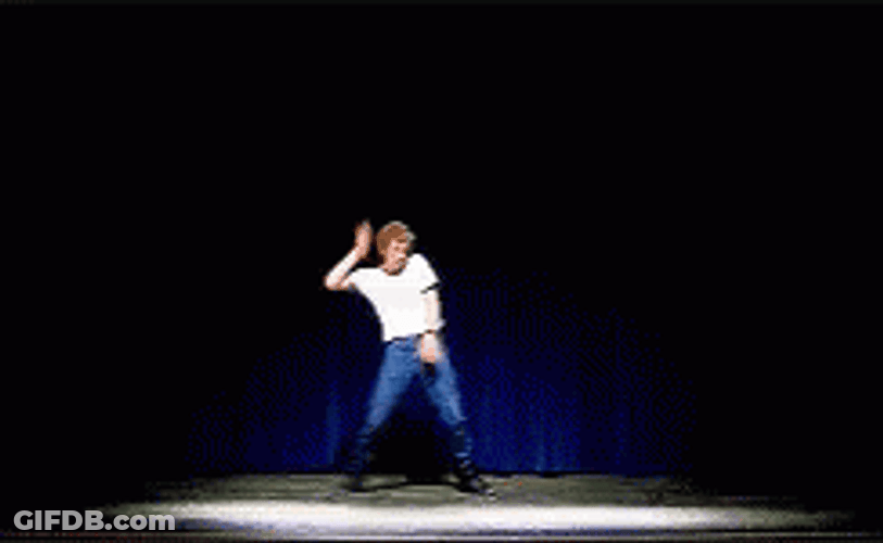 Napoleon Dynamite Dance One Arm Up GIF