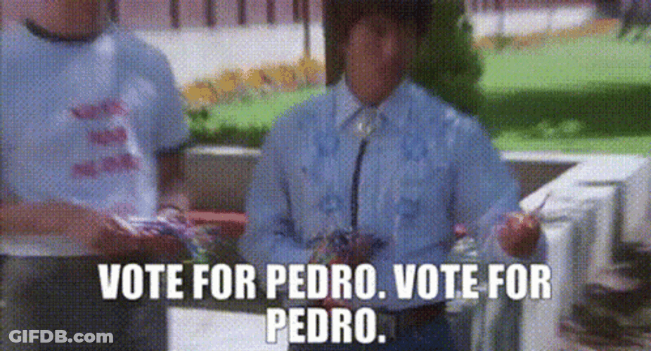 Napoleon Dynamite Vote For Pedro GIF