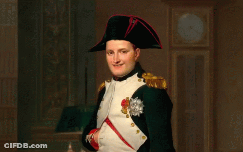 Napoleon Giving Thumbs Up GIF