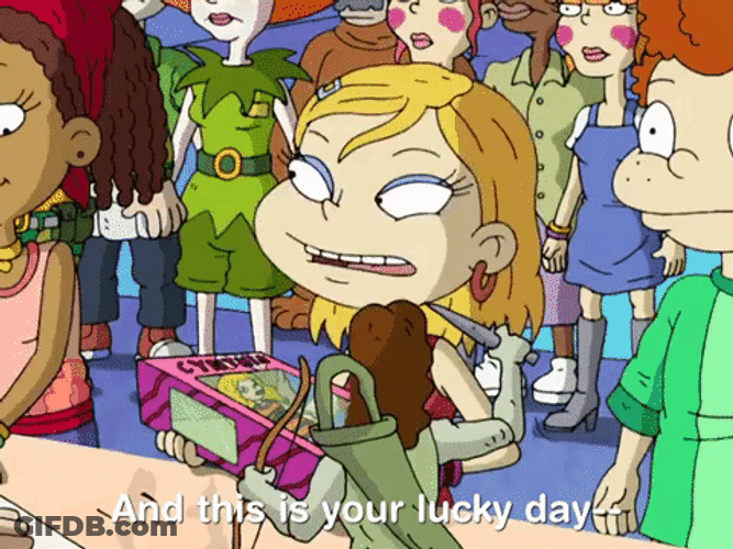 Napoleon Lucky Angelica Pickles GIF