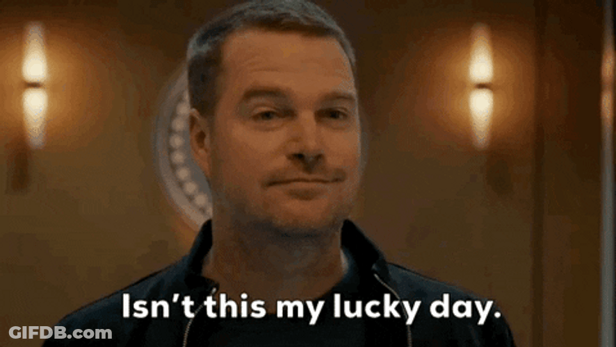 Napoleon Lucky Chris O' Donell GIF