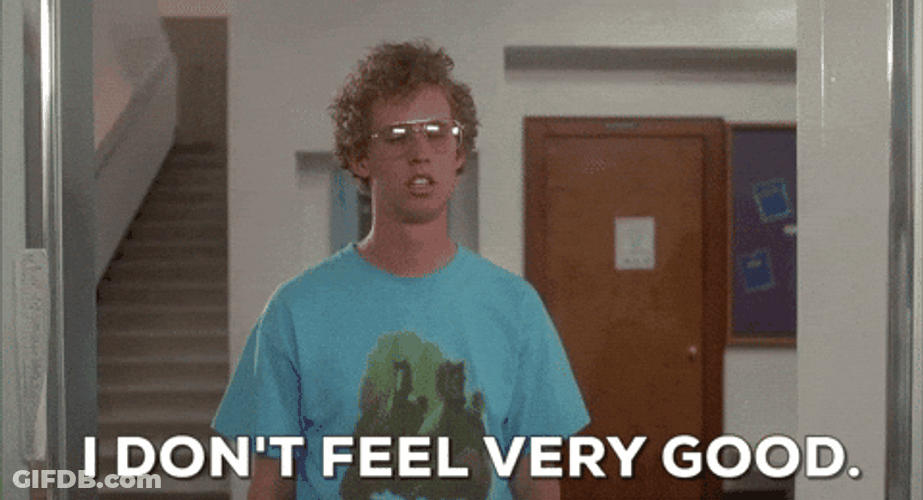 Napoleon Lucky Don't Feel Good GIF