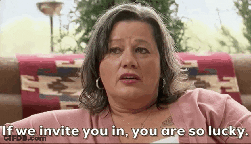 Napoleon Lucky Getting Invited GIF