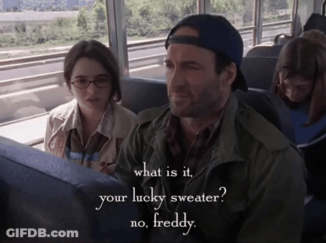 Napoleon Lucky Gilmore Girls GIF