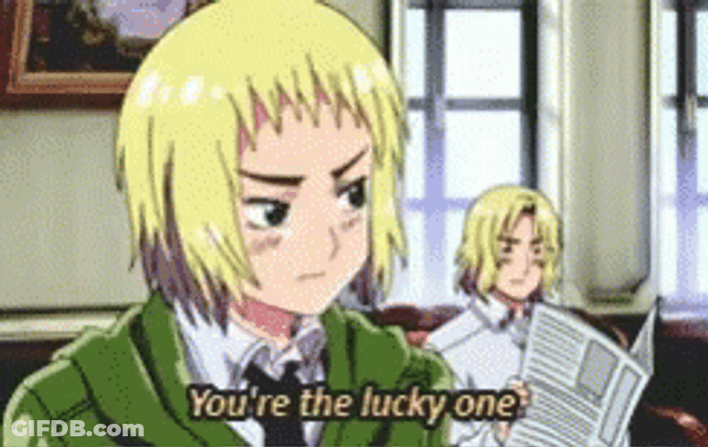 Napoleon Lucky Hetalia Axis Powers GIF