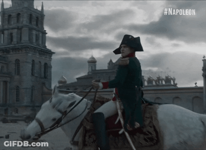 Napoleon Lucky Horse Riding GIF