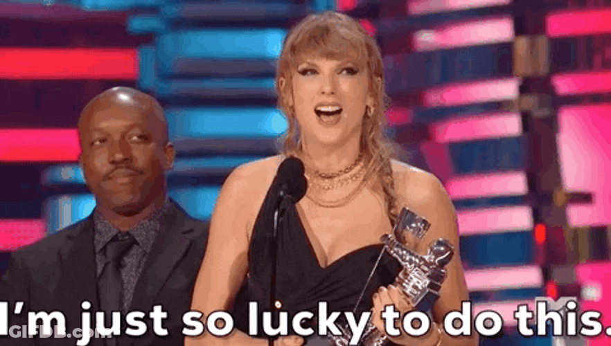 Napoleon Lucky Taylor Swift GIF