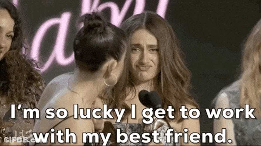 Napoleon Lucky Work With Best Friend GIF