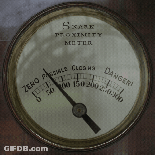 Nark Proximity Meter Zero Danger GIF
