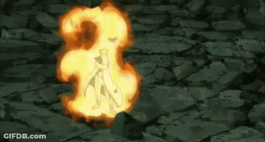 Naruto And Karuma Ready For Fighting GIF