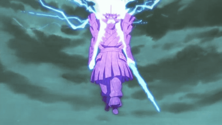 Naruto And Sasuke Susanoo Unleashed GIF