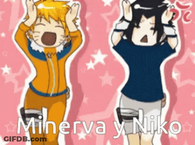 Naruto And Sasuke Uchiha Dance Funny GIF