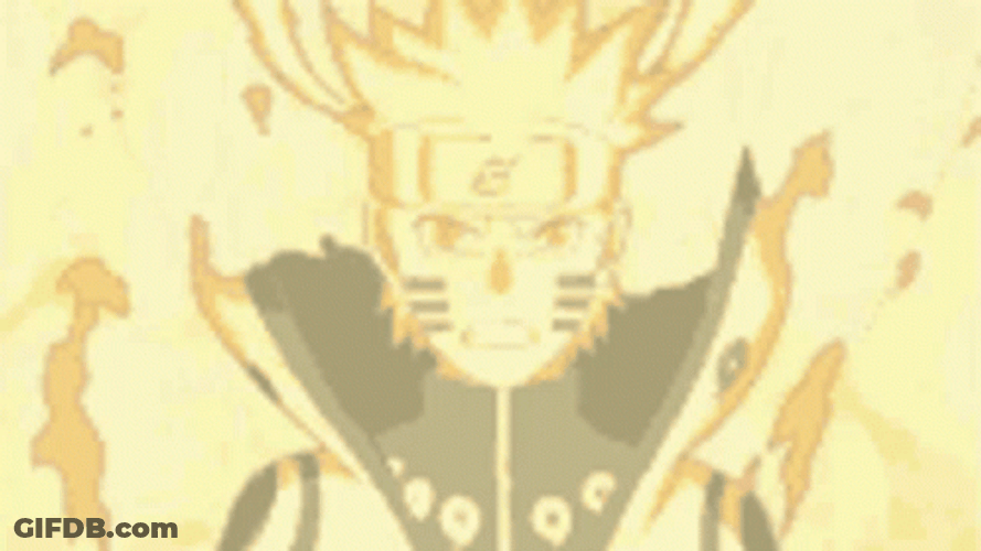 Naruto Burning Flames Fluttering Background GIF
