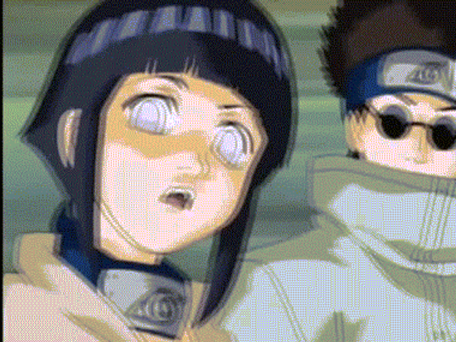 Naruto Character Line Up Shot Windy Background GIF