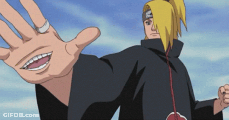 Naruto Character Menacing Deidara GIF