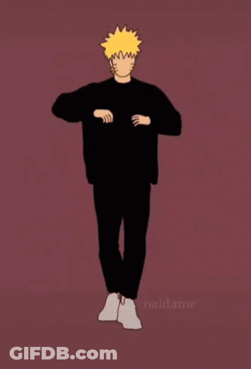 Naruto Dancing Anime Guys GIF