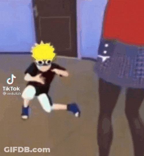 Naruto Dancing Cropped Anime GIF