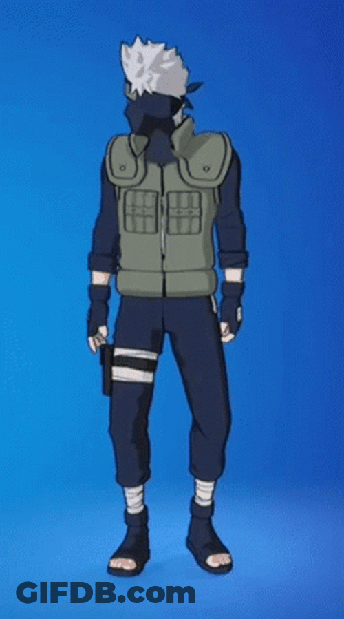 Naruto Dancing Kakashi Hatake Anime GIF