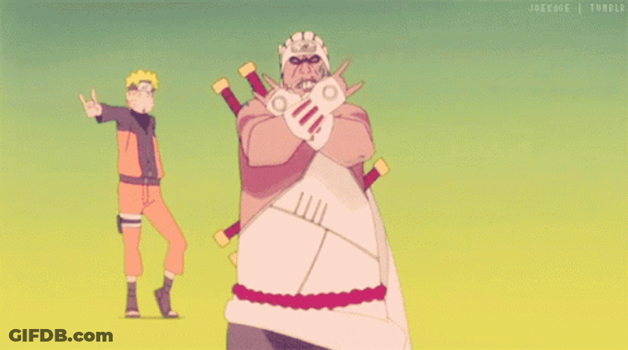 Naruto Dancing Killer Bee GIF
