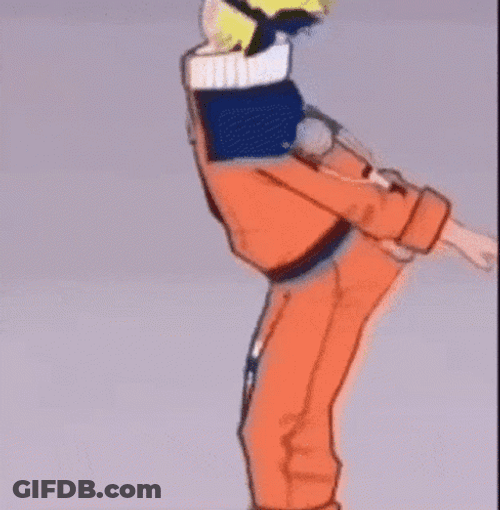 Naruto Dancing Twerking Anime GIF